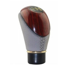 Load image into Gallery viewer, Universal Car 5 Speed Lever Shift Knob Wooden PU Leather Truck Manual Gear Stick Knob Shift Accessories
