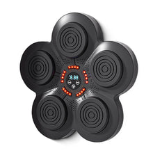 Load image into Gallery viewer, LED Lighted Smart Music Boxing Training Machine USB Charging Wall Target Sandbag Relaxing Reaction Training Target for Boxing Sports Agility Reaction

