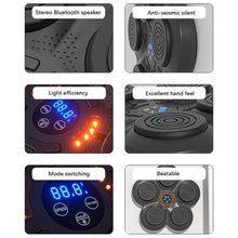 Load image into Gallery viewer, LED Lighted Smart Music Boxing Training Machine USB Charging Wall Target Sandbag Relaxing Reaction Training Target for Boxing Sports Agility Reaction
