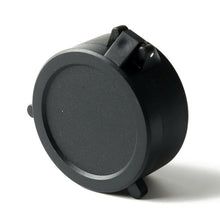 Load image into Gallery viewer, 30mm-69mm Transparent Airsoft Hunting Rifle Scope Lens Cover Flip Up Quick Spring Protection Cap Objective Lense Lid
