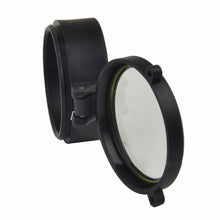 Load image into Gallery viewer, 30mm-69mm Transparent Airsoft Hunting Rifle Scope Lens Cover Flip Up Quick Spring Protection Cap Objective Lense Lid
