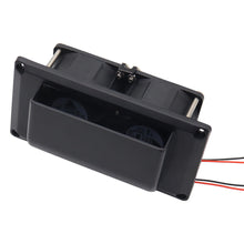 Load image into Gallery viewer, DC12V 6W Caravan Range Hood Exhaust Fan Black/White Vent Quick Exhaust Oil suction Kitchen Vent For Motorhome Accessories
