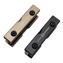 Load image into Gallery viewer, Tactical Flashlight Slot Remote Switch Rail Pads Metal fixing Base Fits 20mm Rails PEQ Flashlight Rat Tail Card Slot Accessory
