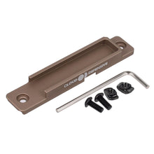 Load image into Gallery viewer, Tactical Remote Switch Mounting Slot M-LOK Rail CNC M300 M600 Flashlight DBAL-A2 Pressure Pad Switch Accessories
