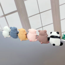 Load image into Gallery viewer, Car Center Console Navigator Screen Lying Animal Decoration For Computer Display Rabbit Panda Koala Pig Bear
