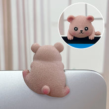 Load image into Gallery viewer, Car Center Console Navigator Screen Lying Animal Decoration For Computer Display Rabbit Panda Koala Pig Bear
