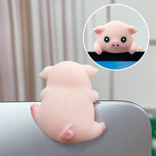 Load image into Gallery viewer, Car Center Console Navigator Screen Lying Animal Decoration For Computer Display Rabbit Panda Koala Pig Bear
