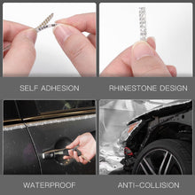Load image into Gallery viewer, 1m/5m 3.2ft/16ft Car DIY Auto Decorative Stickers Crystal Diamond Car Decoration Accessories Double Rows Stickers Auto Interior Cover
