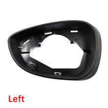 Load image into Gallery viewer, Car Exterior Side Mirror Housing Frame Holder For Ford Fiesta MK7 09-15 Glossy Glass Surround Rear View Mirror Frame Bracket Accessories

