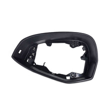 Load image into Gallery viewer, Car Side Mirror Housing Frame Glossy Glass Surround Rear View Mirror Frame Holder Bracket L&amp;R For Audi A4 B9 A5 Exterior Accessories

