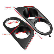 Load image into Gallery viewer, 1 Pair Car Fog Light Cover Grill Frame Carbon Fiber For BMW E46 M3 2001 2002 2003 2004 2005 2006 Surrounds Air Duct Fog Lamp Hood

