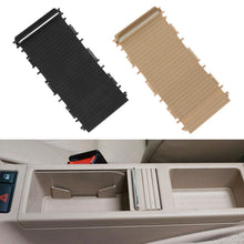 Load image into Gallery viewer, Car Center Console Water Drink Cup Holder Sliding Roller Blind Curtain Rear Console Storage Tray Cover For BMW E46 3 Series 1998-2005
