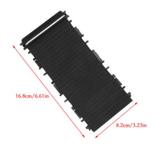 Load image into Gallery viewer, Car Center Console Water Drink Cup Holder Sliding Roller Blind Curtain Rear Console Storage Tray Cover For BMW E46 3 Series 1998-2005
