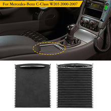 Load image into Gallery viewer, Car Center Console Sliding Shutters Cup Holder Roller Blind Cover 2036800123 9051 For Mercedes Benz C-Class W203 Car-Styling
