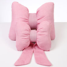 Load image into Gallery viewer, Car Headrest Neck Pillow Bow Seat Pillow Waist Cushion for Four Seasons Accessories Automotive
