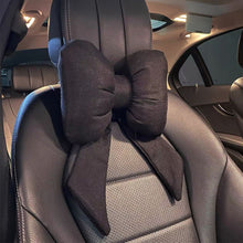 Load image into Gallery viewer, Car Headrest Neck Pillow Bow Seat Pillow Waist Cushion for Four Seasons Accessories Automotive
