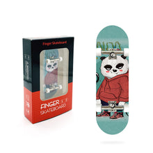 Load image into Gallery viewer, Wooden Fingerboard Set Finger Scooter Finger Skate Board Maple Wood Professional Mini Skateboard Kid Toys for Boys
