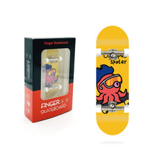 Load image into Gallery viewer, Wooden Fingerboard Set Finger Scooter Finger Skate Board Maple Wood Professional Mini Skateboard Kid Toys for Boys
