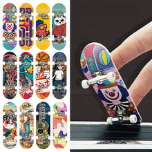Load image into Gallery viewer, Wooden Fingerboard Set Finger Scooter Finger Skate Board Maple Wood Professional Mini Skateboard Kid Toys for Boys
