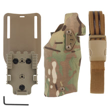 Load image into Gallery viewer, 1PC Glock 6354DO Quick-Pull Protective Case G17/19+X300 Underhang Light ALS Quick-Remove Gaiter Strap CS Tactical Equipment
