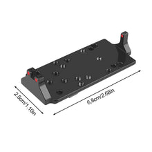 Load image into Gallery viewer, 1PC Glock P1 G17 Base Red Green Fiber Optic Slide Gaskets For Glock RMR/VENOM/ MROS Base Clamps
