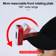 Load image into Gallery viewer, 1PC Multi-Function Smart Sensing Cap Clamp Light Large Capacity Outdoor Camping Fishing Headwear LED Working Light USB Charging
