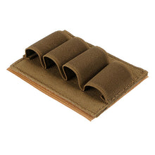 Load image into Gallery viewer, 1PC Outdoor Multifunctional 4-Hole Shotgun Sticker Equipment EDC Tactical Self-Adhesive Cloth Bullet Bag MOLLE Accessories
