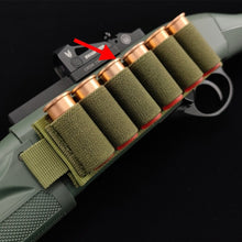 Load image into Gallery viewer, 1PC Outdoor Multi-Function EDC 6-Hole Shotgun Ammunition Bag Self-Adhesive Cloth MOLLE Tactical Accessories
