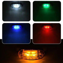 Load image into Gallery viewer, 12V- 24V Trailer Truck Side Clearance Marker Lamp Warning Lights 2LED Side Marker Lamp Marker Caravan
