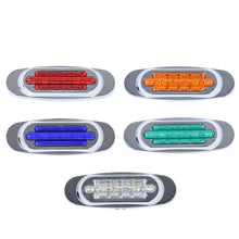 Load image into Gallery viewer, 16LED 24V Truck LED Side Marker Light Position Clearance Lights Trailer Explosive Flashing Light
