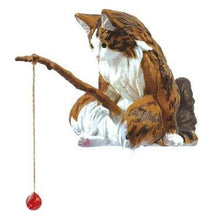 Load image into Gallery viewer, Cute Car Interior Decoration Fishing Cat Resin Auto Rearview Mirror Pendant Air Outlet Navigation Screen Car Accessories Ornament

