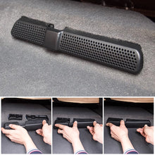 Load image into Gallery viewer, 2pcs Car Under Seat Air Vent Outlet Covers Air Conditioner Duct Exhaust Dustproof Seat Floor Mounting Auto Accessories For VW Touran Tiguan Skoda
