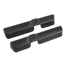 Load image into Gallery viewer, 2pcs Car Under Seat Air Vent Outlet Covers Air Conditioner Duct Exhaust Dustproof Seat Floor Mounting Auto Accessories For VW Touran Tiguan Skoda
