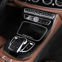 Load image into Gallery viewer, 2Pcs/Set Car Center Console Gear Panel Frame Gear Shift Panel Cover Trim For Mercedes Benz E-Class W213 2016-2018 Accessorie
