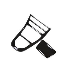 Load image into Gallery viewer, 2Pcs/Set Car Center Console Gear Panel Frame Gear Shift Panel Cover Trim For Mercedes Benz E-Class W213 2016-2018 Accessorie
