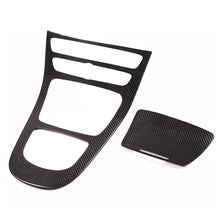 Load image into Gallery viewer, 2Pcs/Set Car Center Console Gear Panel Frame Gear Shift Panel Cover Trim For Mercedes Benz E-Class W213 2016-2018 Accessorie
