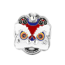 Load image into Gallery viewer, Car Interior One Touch Start Button Cover Chinese Style Lucky Lion Engine Ignition Start Decor Sticker Accessories
