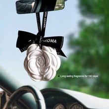 Load image into Gallery viewer, Car Interior Rear View Mirror Pendant Solid Air Purifying Balm Aromatherapy Plaster Tablet For Wardrobe Deodorizer Aromatic Air Freshener
