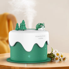 Load image into Gallery viewer, Cat Cake Aroma Diffuser USB Input Air Humidifier Essential Oil Diffusers with LED Light Ultrasonic Fragrance Aromatherapy Humidifiers For Home
