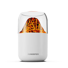 Load image into Gallery viewer, Mini Volcano Humidifier with Light Household Small Silent Pregnant Baby Bedroom Aromatherapy Machine Office Desktop Air Purification Spray Aromatherapy
