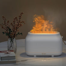 Load image into Gallery viewer, Aroma Diffuser Air Humidifier with Flame Effect Lamp Essential Oil Diffusers Mist Maker Ultrasonic Fragrance Aromatherapy Humidifiers For Home
