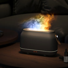 Load image into Gallery viewer, Aroma Diffuser Air Humidifier with Flame Effect Lamp Essential Oil Diffusers Mist Maker Ultrasonic Fragrance Aromatherapy Humidifiers For Home
