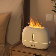 Load image into Gallery viewer, 7 light Colors Aroma Diffuser Air Humidifier with Flame Effect Lamp Essential Oil Diffusers Mist Maker Ultrasonic Fragrance Aromatherapy Humidifiers For Home
