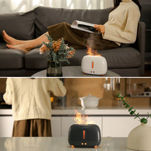 Load image into Gallery viewer, 7 light Colors Aroma Diffuser Air Humidifier with Flame Effect Lamp Essential Oil Diffusers Mist Maker Ultrasonic Fragrance Aromatherapy Humidifiers For Home
