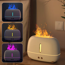 Load image into Gallery viewer, 7 light Colors Aroma Diffuser Air Humidifier with Flame Effect Lamp Essential Oil Diffusers Mist Maker Ultrasonic Fragrance Aromatherapy Humidifiers For Home
