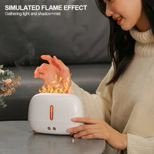 Load image into Gallery viewer, 7 light Colors Aroma Diffuser Air Humidifier with Flame Effect Lamp Essential Oil Diffusers Mist Maker Ultrasonic Fragrance Aromatherapy Humidifiers For Home
