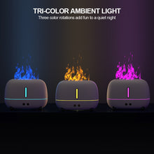 Load image into Gallery viewer, 7 light Colors Aroma Diffuser Air Humidifier with Flame Effect Lamp Essential Oil Diffusers Mist Maker Ultrasonic Fragrance Aromatherapy Humidifiers For Home
