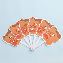 Load image into Gallery viewer, Cute Cartoon Folding Fan Children Holding Portable Fan Girls Summer Handheld Fan
