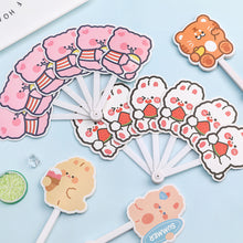 Load image into Gallery viewer, Cute Cartoon Folding Fan Children Holding Portable Fan Girls Summer Handheld Fan
