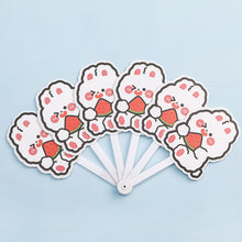 Load image into Gallery viewer, Cute Cartoon Folding Fan Children Holding Portable Fan Girls Summer Handheld Fan
